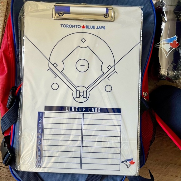 Toronto Blue Jays backpack, lunch-bag, SnapBack, water bottle - Picture 2 of 2